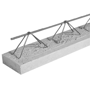 Vigueta de Alma Abierta para claro de 4m