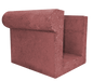 metro lineal de Bolck dala estructural con remate 20x20x20 cm